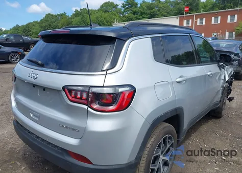 2024 Jeep Compass Limited 4X4 from USA, damaged, VIN 3C4NJDCN5RT141146